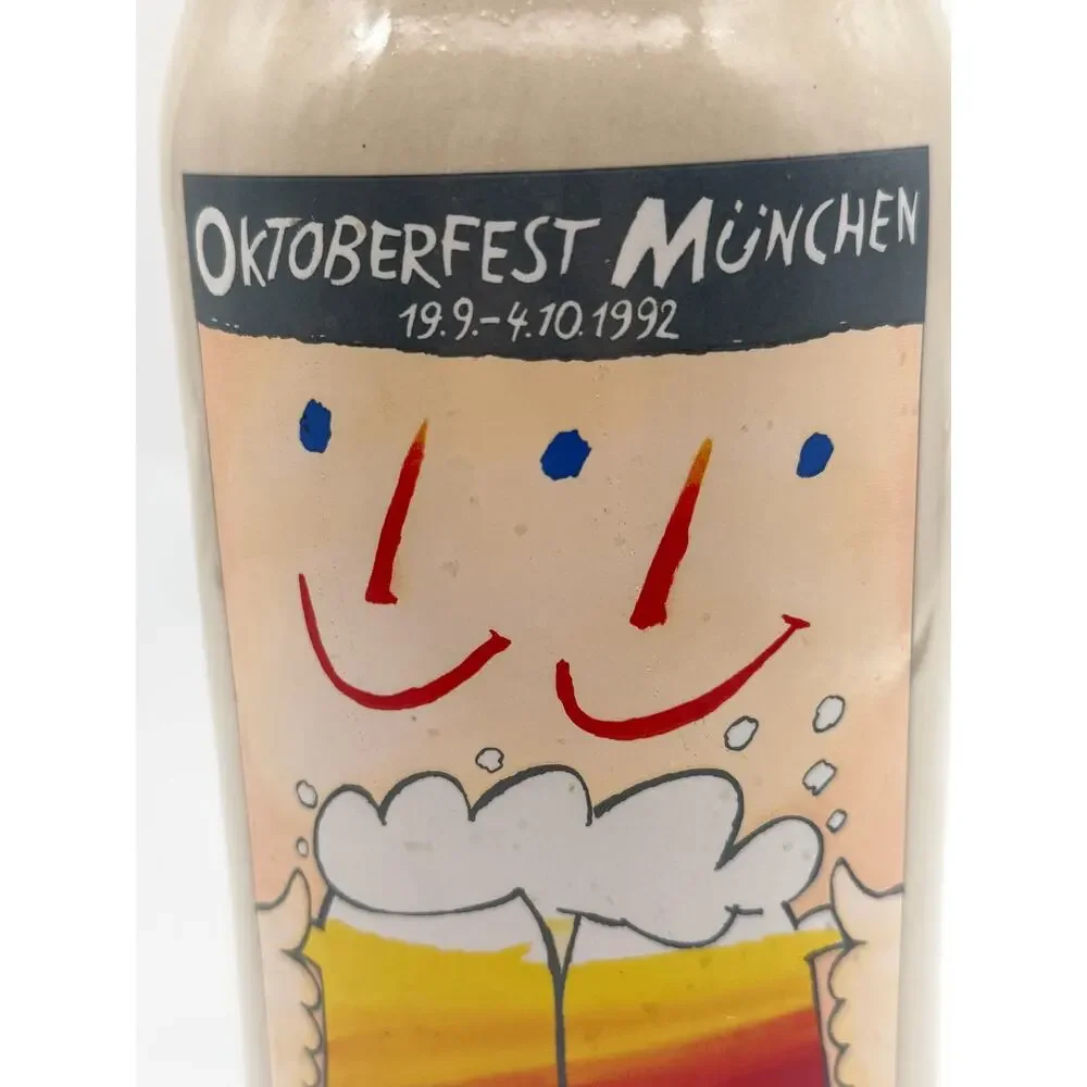 The Official Munich Oktoberfest Collectors' Annual Beer Stein 1992 - 1 Liter